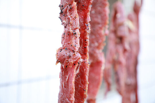 曬牛肉干
