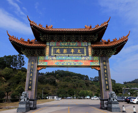 惠州龍溪太平普濟寺門樓