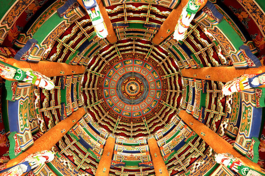 寺廟圓形頂