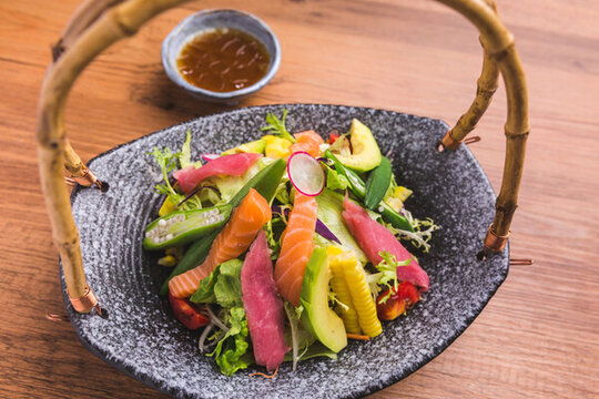 野菜和風(fēng)沙拉