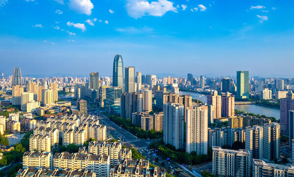 寧波三江口城市風(fēng)光