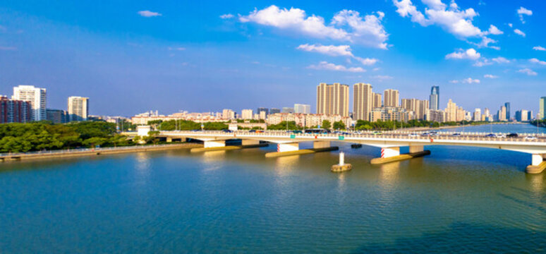寧波三江口姚江段城市環(huán)境