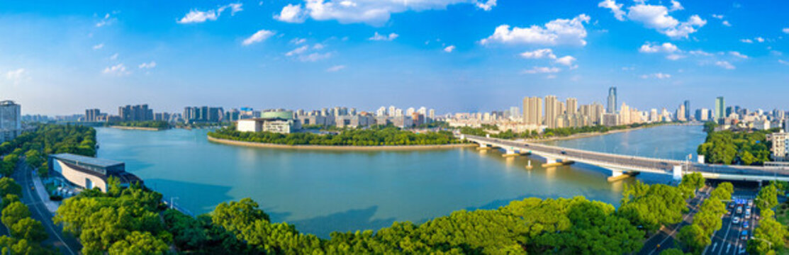 寧波三江口姚江段城市環(huán)境
