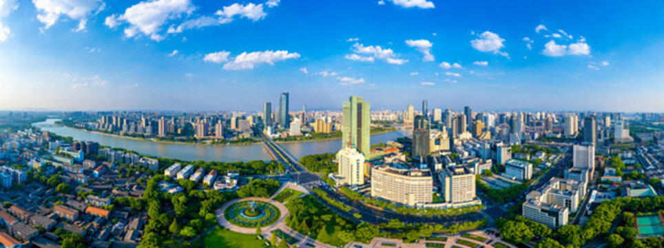 寧波三江口姚江段城市環(huán)境
