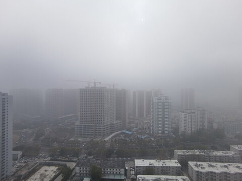 霧霾天