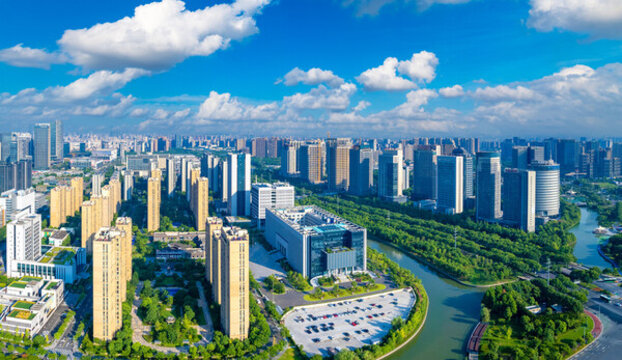 寧波市鄞州區(qū)城市風光