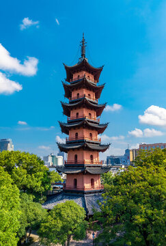 寧波市天封公園天封塔城市環(huán)境