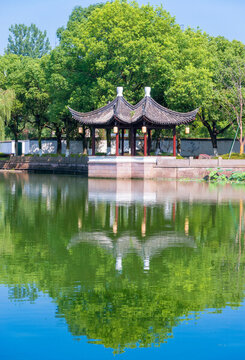 寧波市天一閣博物館湖泊風(fēng)光