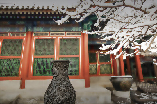 雪染園林