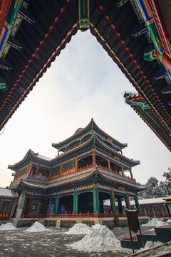 雪染園林
