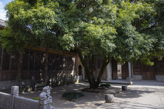 木結(jié)構(gòu)庭院