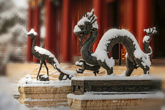 雪染園林