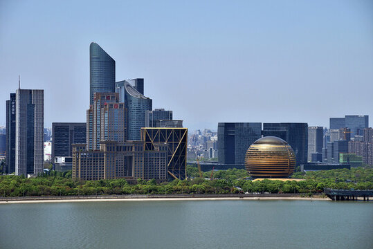杭州錢江新城建筑風(fēng)光