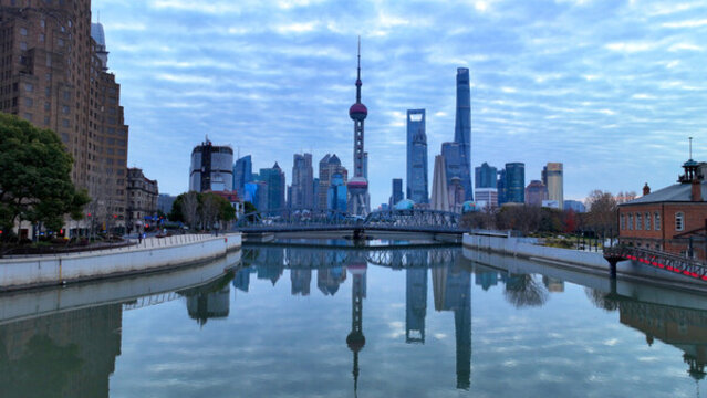 上海地标东方明珠环球法狮桥