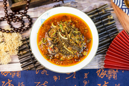 油熗毛肚