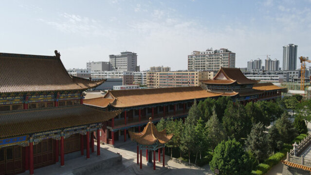 甘肅武威鳩摩羅什寺廟