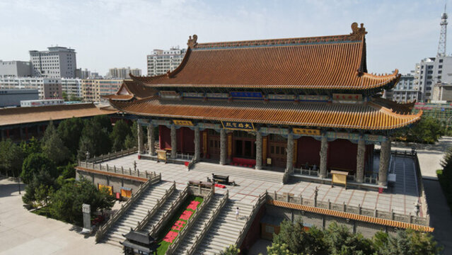 甘肅武威鳩摩羅什寺廟