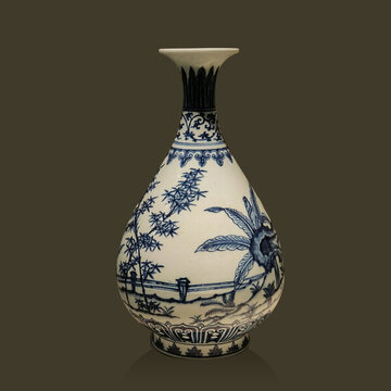 景德鎮(zhèn)窯玉壺春瓶
