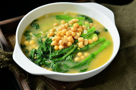 豆湯菜心