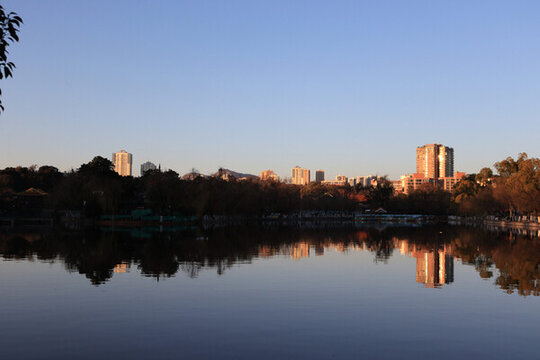 翠湖公園實(shí)拍