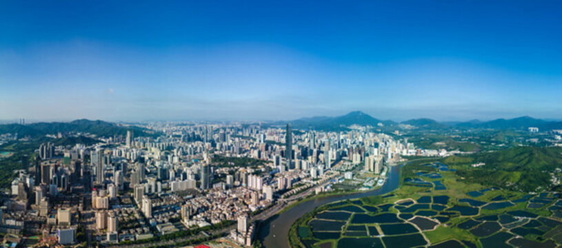 深圳市福田羅湖大景