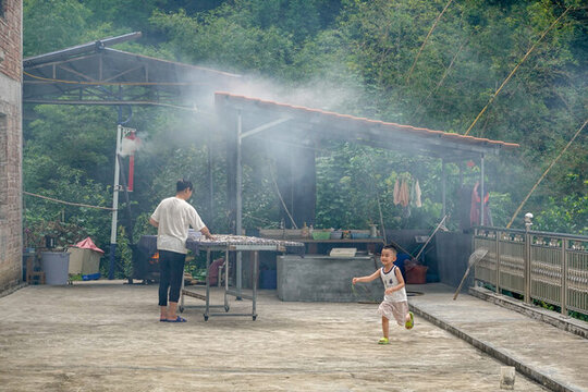 農(nóng)家生活場景
