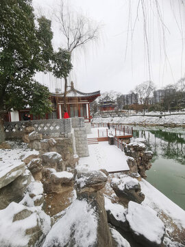 興慶宮冬景