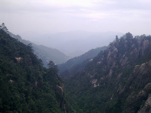黃山景色