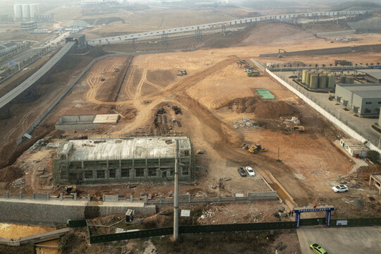 項(xiàng)目建設(shè)工地