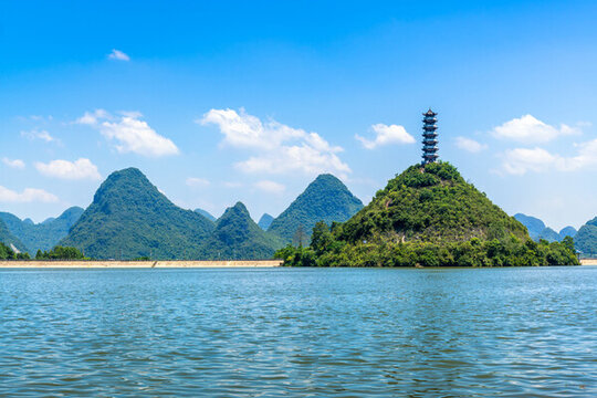 廣西羅城成龍湖公園