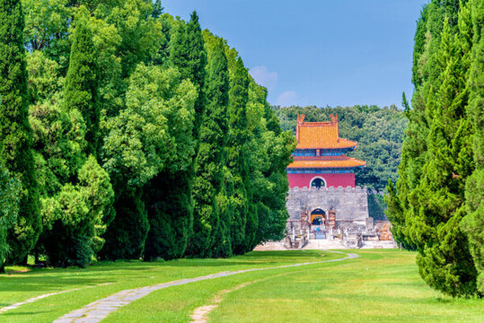 中國湖北荊門鐘祥明顯陵