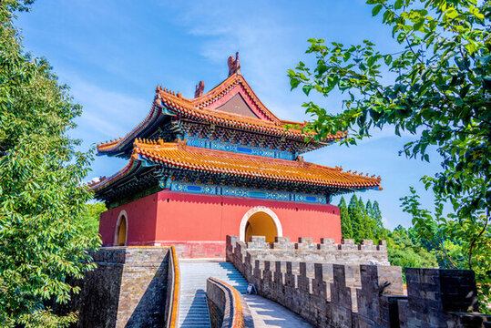 中國湖北荊門鐘祥明顯陵