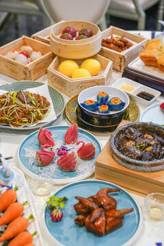 港式茶點港茶餐廳美食