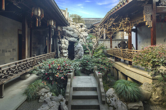胡雪巖故居融冬園