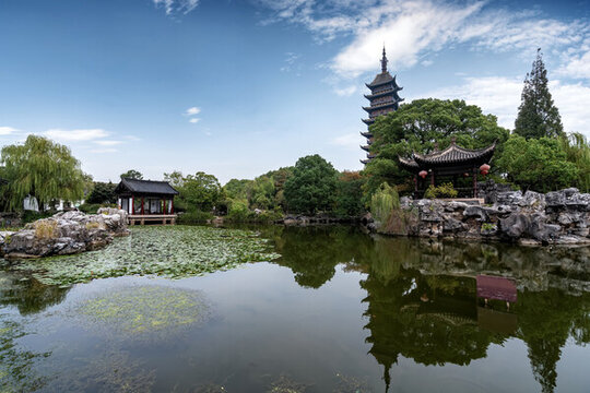 中式園林古建筑景觀