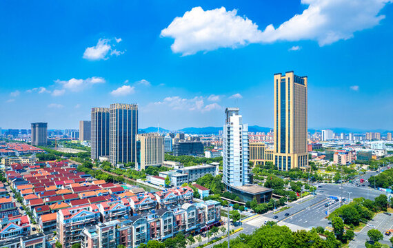 浙江余姚市城市風(fēng)光