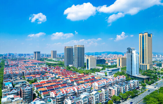 浙江余姚市城市風(fēng)光