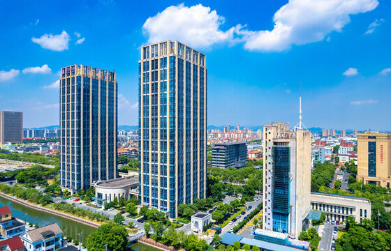 浙江余姚市城市風(fēng)光