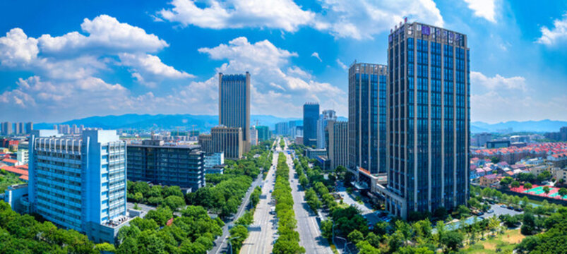 浙江余姚市城市風(fēng)光