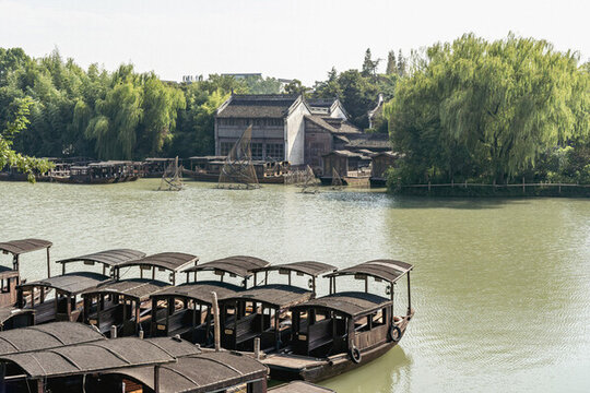 烏鎮(zhèn)西柵游船碼頭
