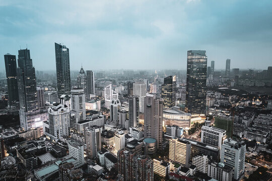 航拍無(wú)錫房地產(chǎn)背景