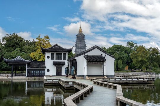 常州紅梅公園古建筑