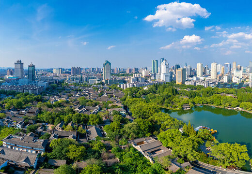 寧波月湖公園城市環(huán)境