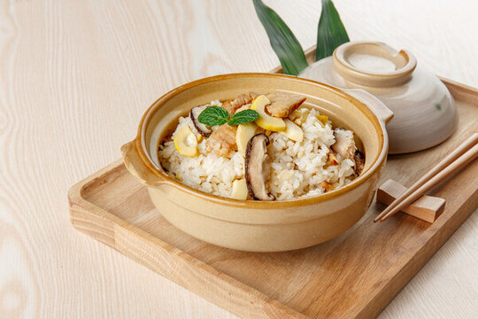 竹筍烤肉飯