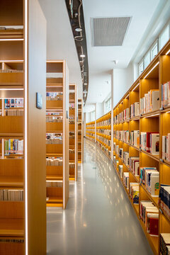 武漢東西湖臨港文化中心圖書館