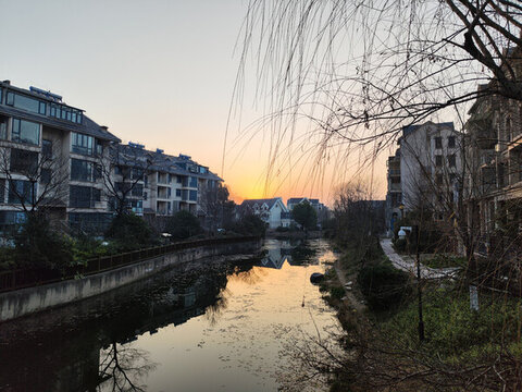 晚霞
