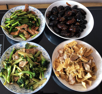四樣菜肴