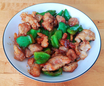 青椒肉段