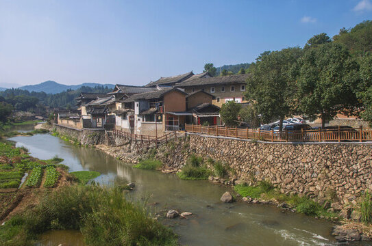 洪坑漳溪土樓鄉(xiāng)村景觀