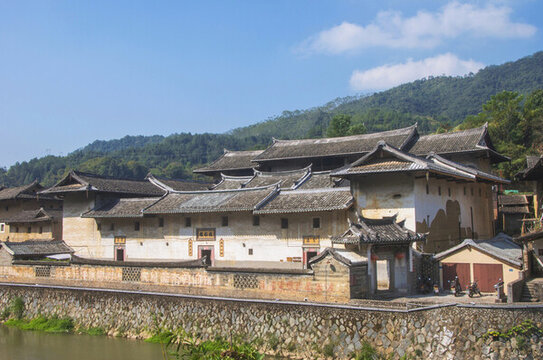 鄉(xiāng)村土樓福裕樓風(fēng)景